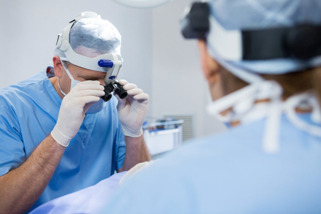 Patient undergoing ENT procedures in Turkey
