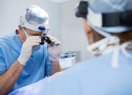 Patient undergoing ENT procedures in Turkey