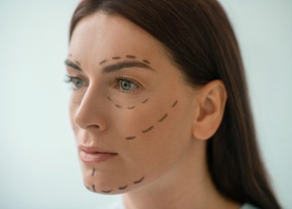 Patient undergoing plastic surgery procedures in Turkey